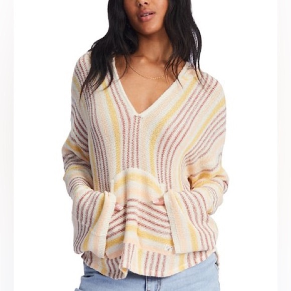 Billabong Knit Hooded Sweater - Picture 2 of 5